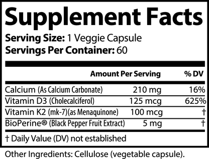 Vitamin K2 + D3